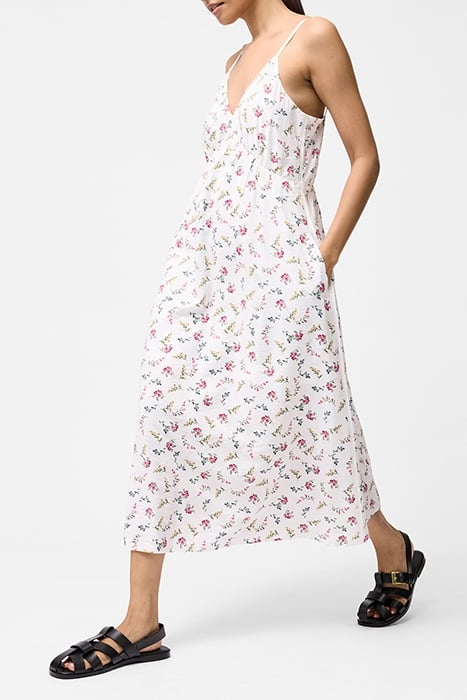 FLORIANNA STRAPPY DRESS SUMMER WHITE MULTI 3