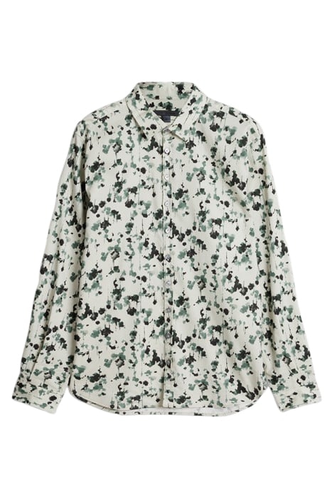 MULTI BUTTON SLIM FIT SHIRT SPRUCE 2