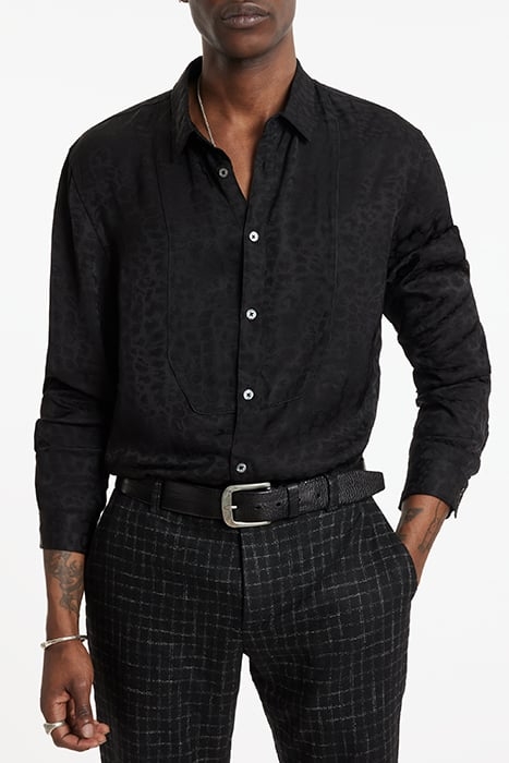 BIB FRONT SHIRT WITH PIPI JET BLACK 1