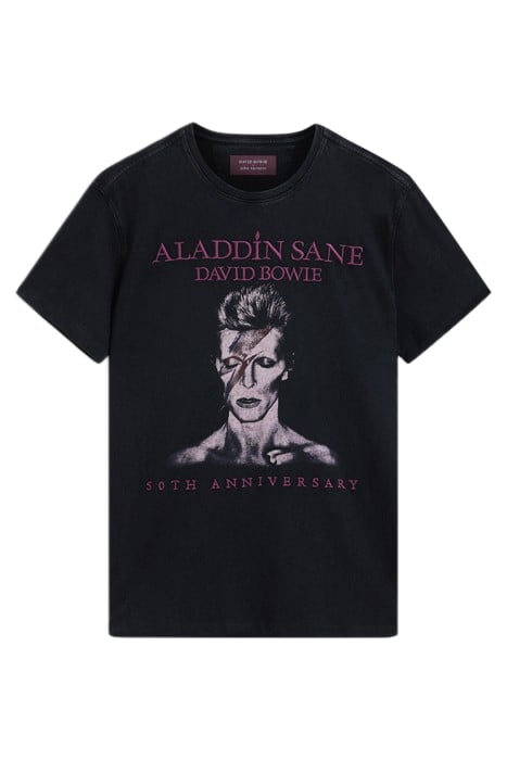 SS CREW TEE - ALADDIN SANE BLACK 2