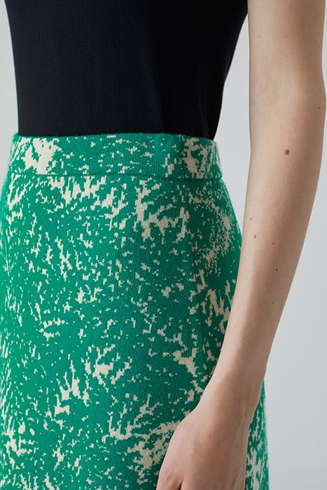 KNITTED SKIRT SKIRTS GREEN PATINA 6