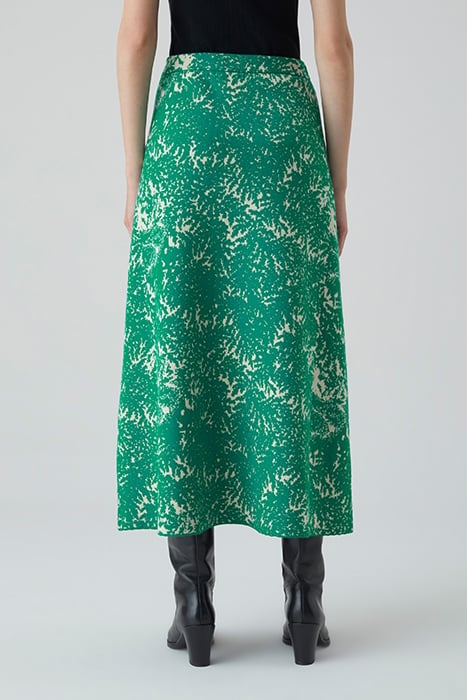 KNITTED SKIRT SKIRTS GREEN PATINA 2