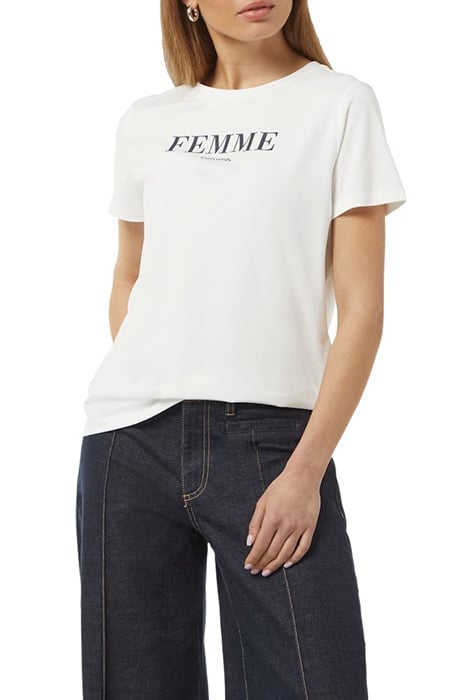 COMMA T-SHIRTS WHITE 1