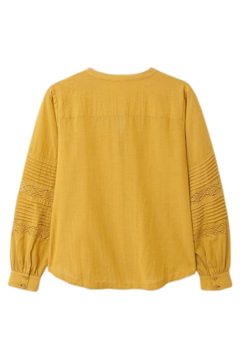 KATE SHIRT DARK CHARTREUSE 3