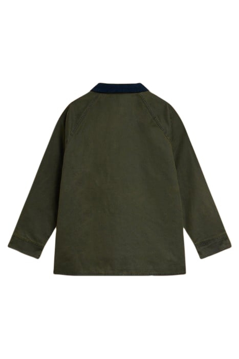 JUNIPER COTTON JACKET KHAKI GREEN 4