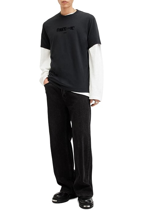 MONTAGE SS CREW WASHED BLACK 5