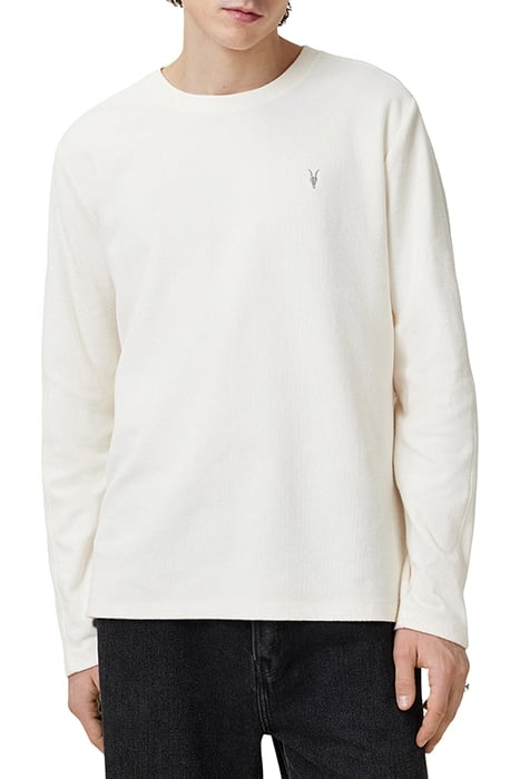 ROWE LS CREW CHALK WHITE 1