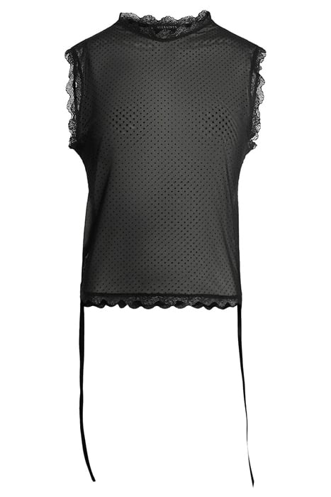 ADARA LACE TANK BLACK 4