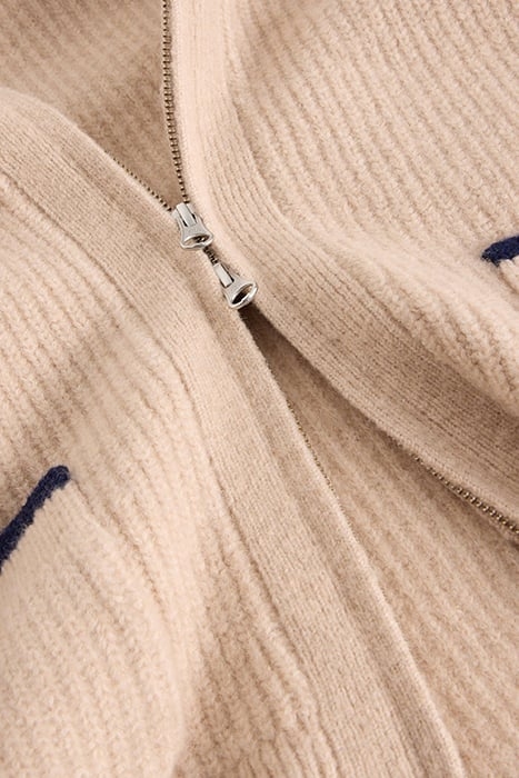 BETTY ZIP THROUGH BOMBER LIGHT NATURAL 4