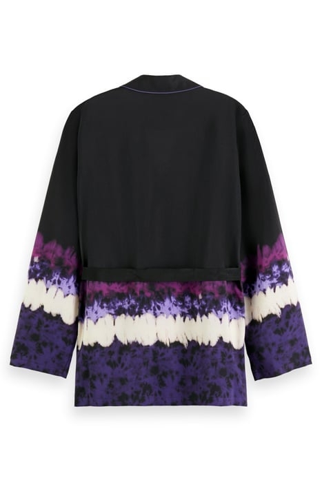 DIP DYE STRIPE PYJAMA BLAZER DIP DYE STRIPE 5