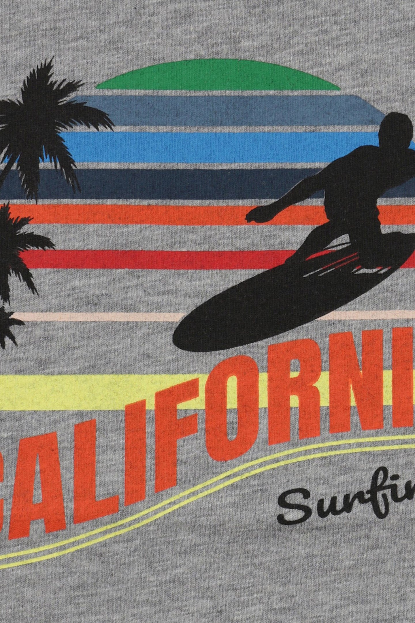 BOYS HANG LOOSE TODDLER GREY MELANGE 3