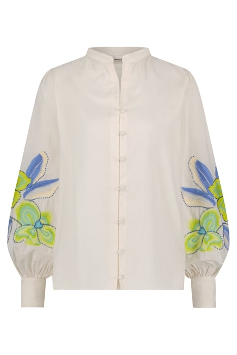 MARIELLE BLOUSE CREAM WHITE 1