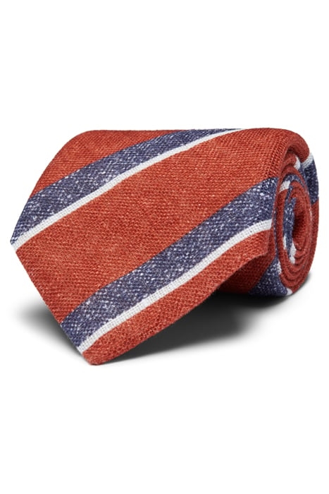 ORANGE STRIPES STRIPES TIE 1