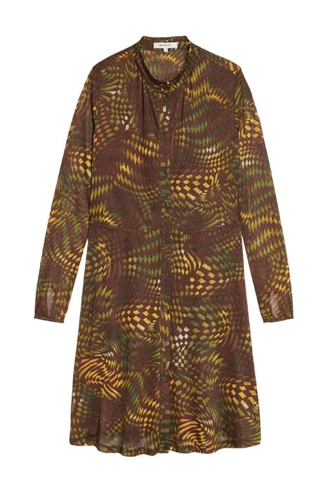 DRESS WOVEN MEDIUM DOWNTOWN BROWN 1