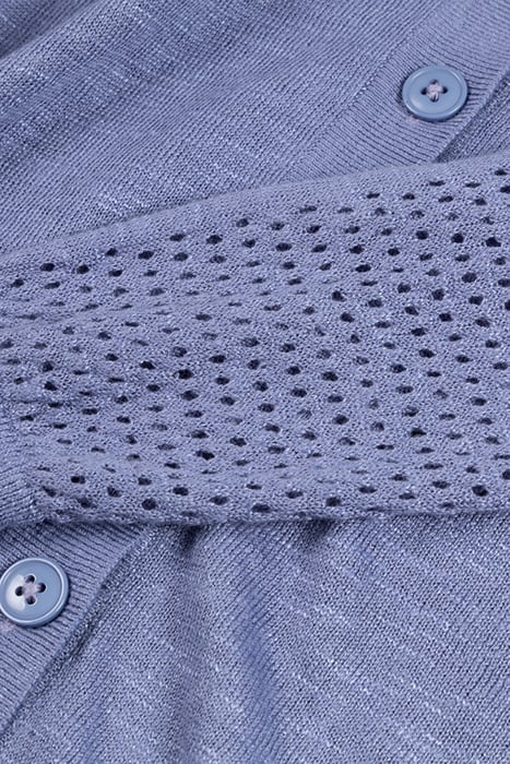 CARDIGAN LONG SLEEVES BLUE ICE 7