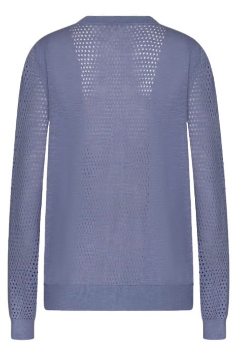 CARDIGAN LONG SLEEVES BLUE ICE 6