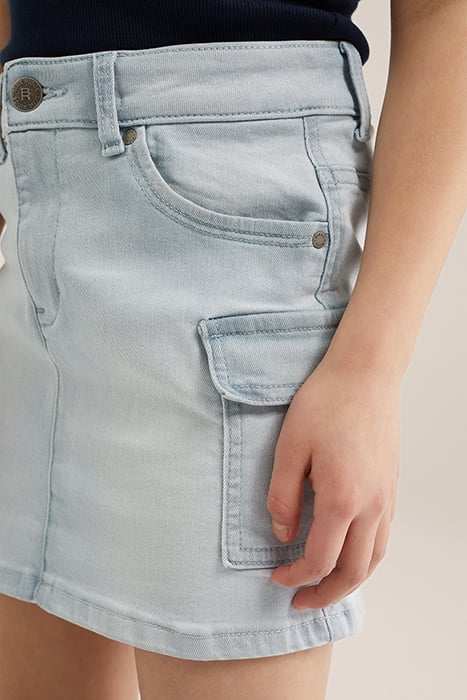 SKIRT MINI LENGTH ICE BLUE 5