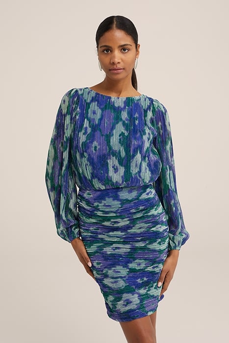 DRESS MIDI COBALT BLUE 1