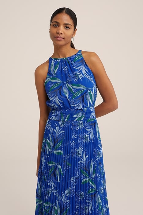 DRESS MID LENGTH COBALT BLUE 4