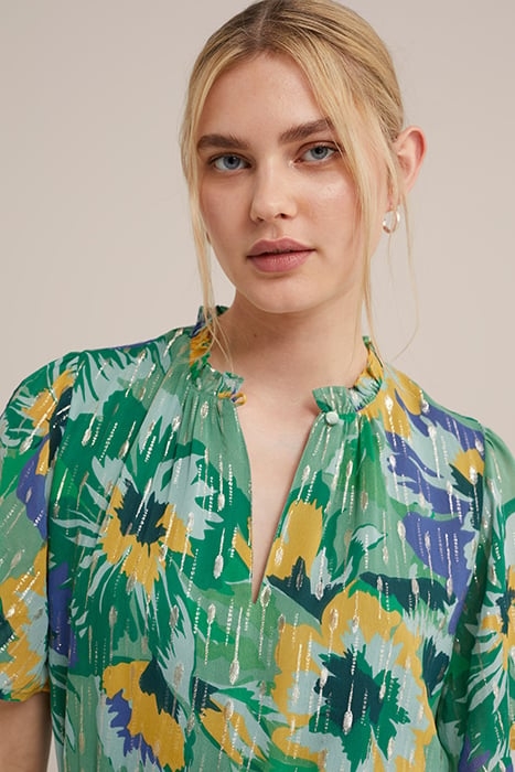 DRESS MAXI LENGTH GREEN 5