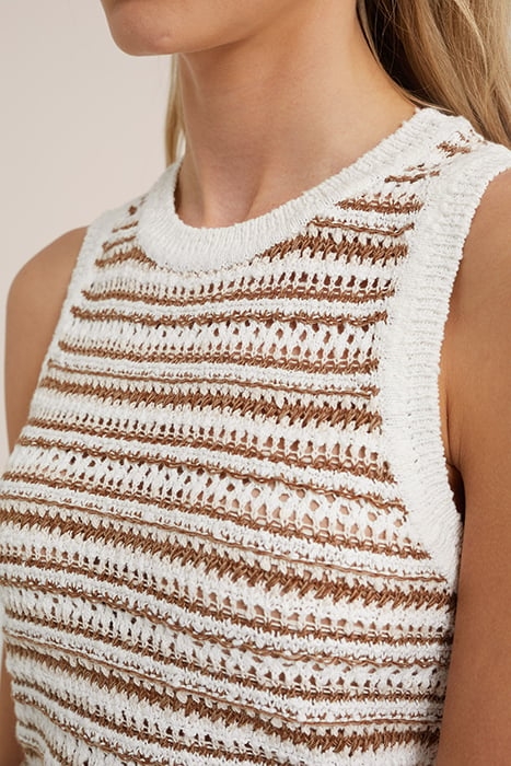 KNITTED PULLOVER BEIGE 5