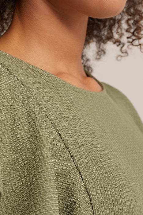 DRESS MIDI OLIVE GREEN 5