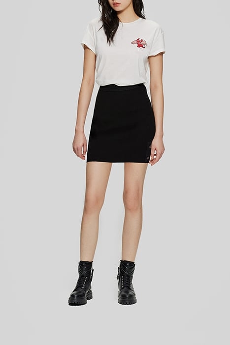 ECRU DRAGON IMAGE T-SHIRT 3