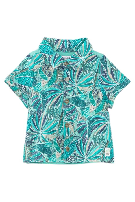 BABY BOYS’ GREEN LENZING™ ECOVERO™ WITH EXOTIC MOTIF 1