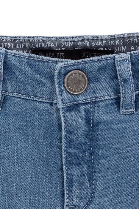 BOYS’ BLUE STRAIGHT JEANS WITH PIPED POCKETS 6