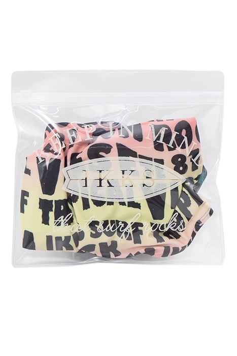 GIRLS’ BLACK SWIMSUIT WITH LETTER PRINT 7