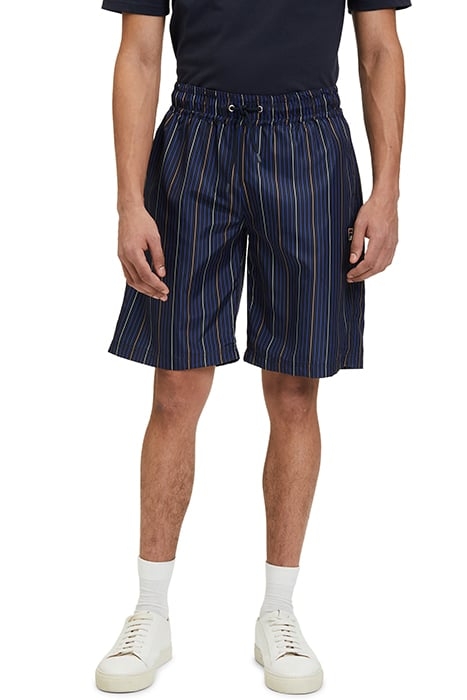 PINSTRIPE SHORTS WITH POCKETS NAVY 1