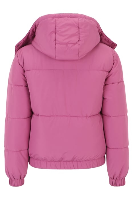 BUCHEN CROPPED PUFFER JACKET RED VIOLET 5