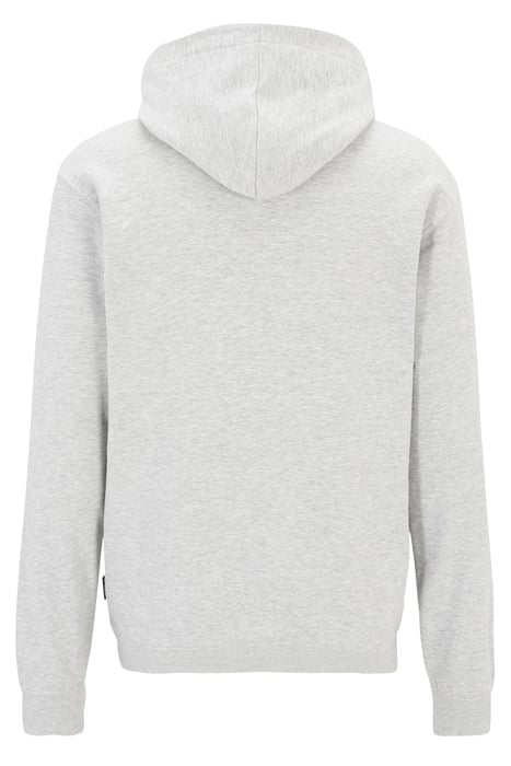 BRUNSSUM HOODY LIGHT GREY MELANGE 5