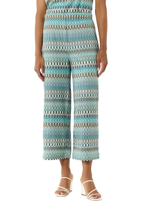 COMMA PANTS TURQOISE 1