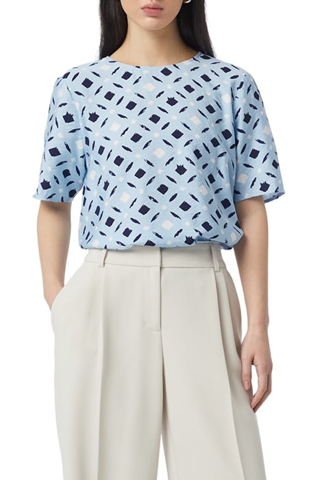 COMMA BLOUSES BLUE 1