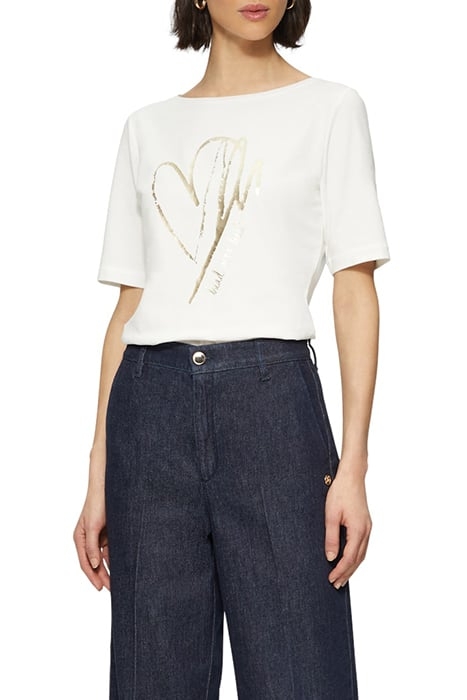 S.OLIVER T-SHIRTS OFF-WHITE 1