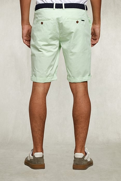 COTTON CHINO SHORT CRESS GREEN 2