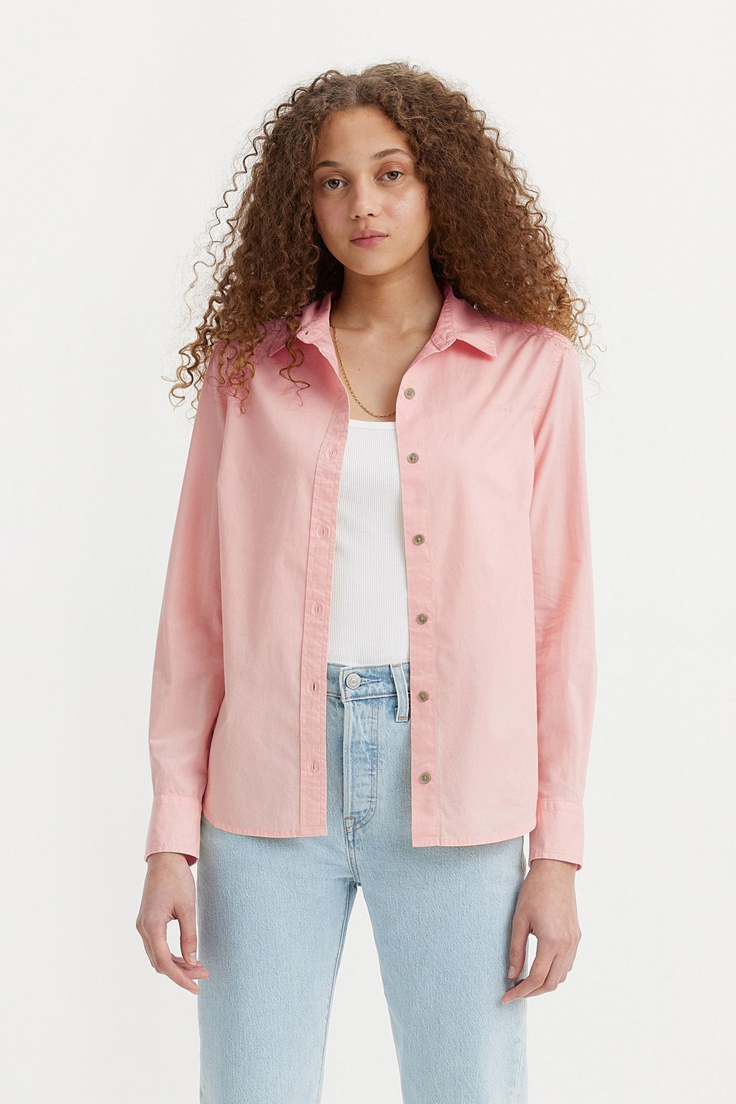 CLASSIC SHIRT CHALK PINK 1