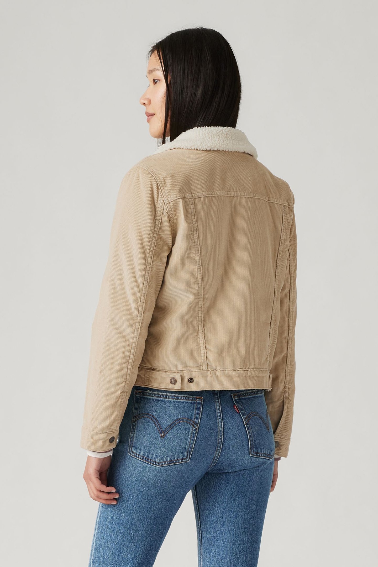 ORIGINAL CORDUROY SHERPA TRUCKER JACKET 2