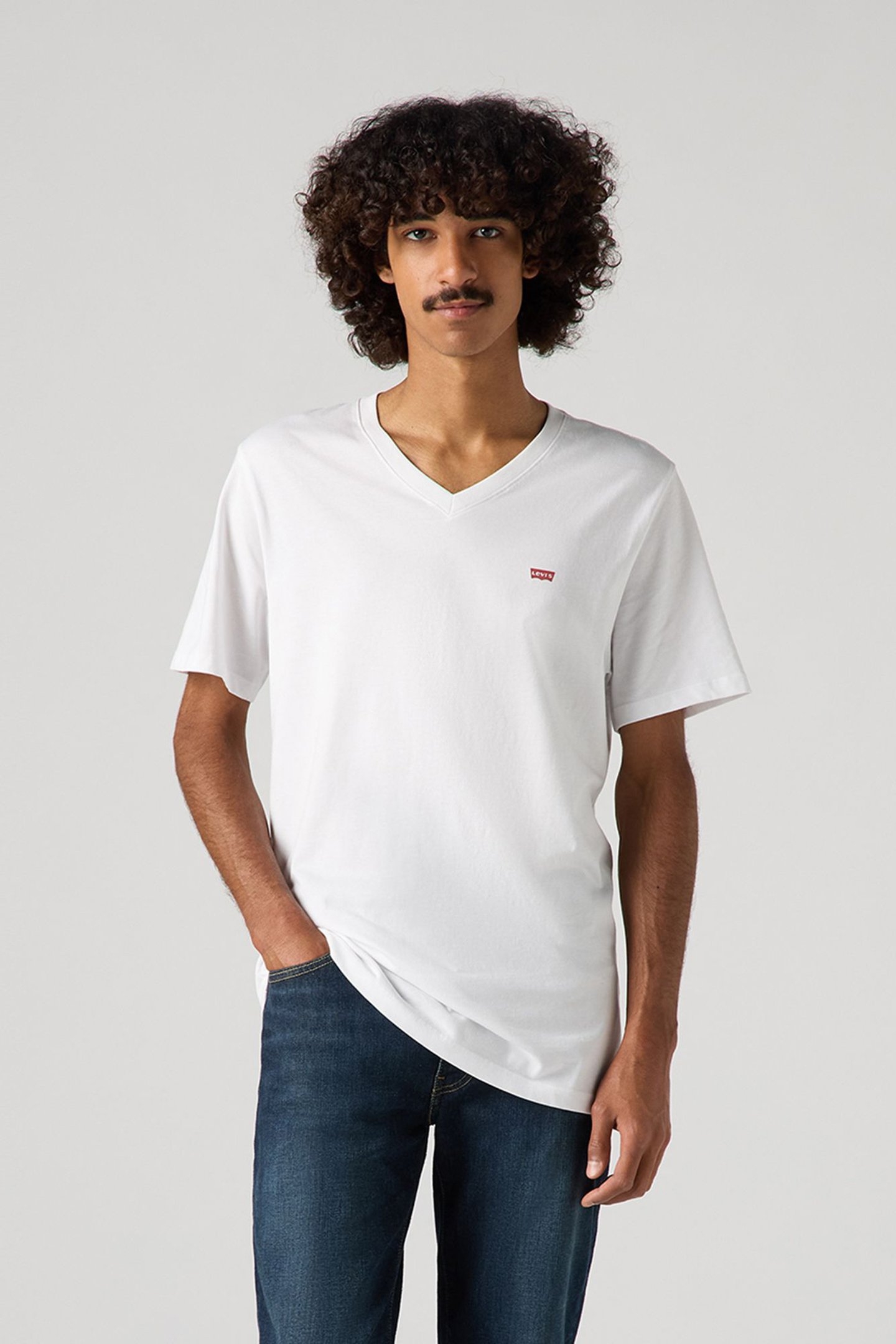 CLASSIC HOUSEMARK V-NECK TEE 1