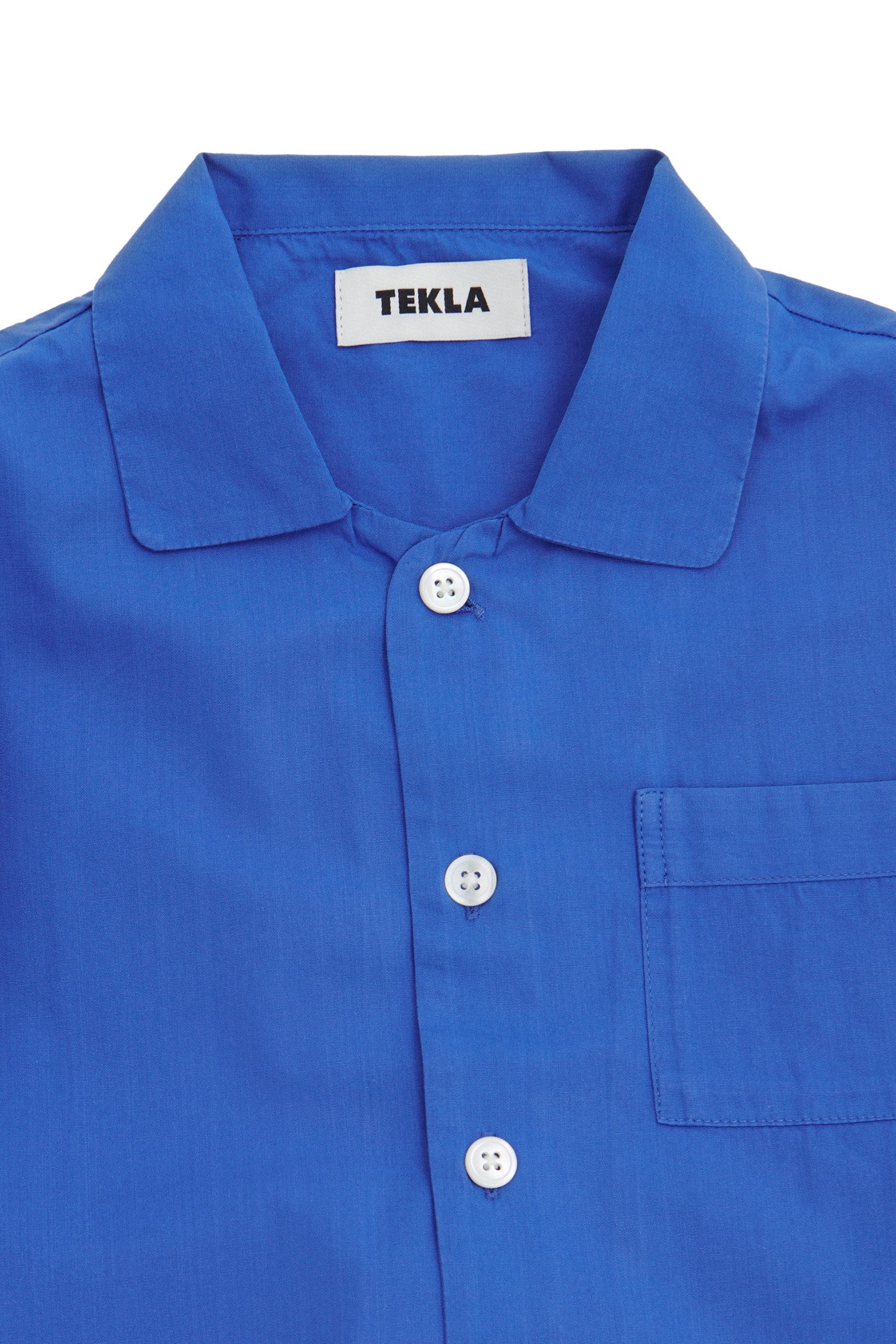 UNISEX POPLIN, KIDS PYJAMAS SET ROYAL BLUE 2