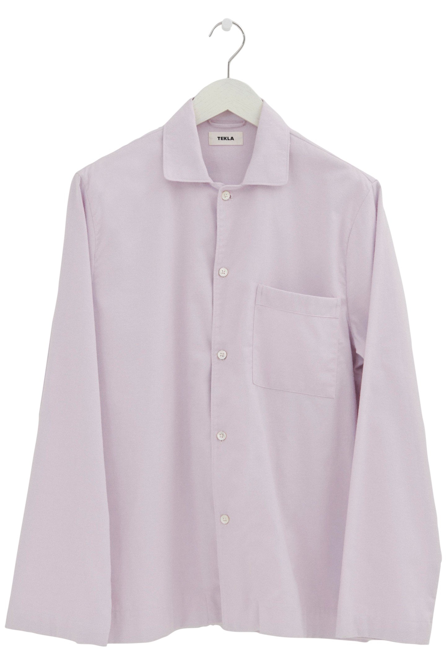 UNISEX FLANNEL, PYJAMAS SHIRT LILAC 3