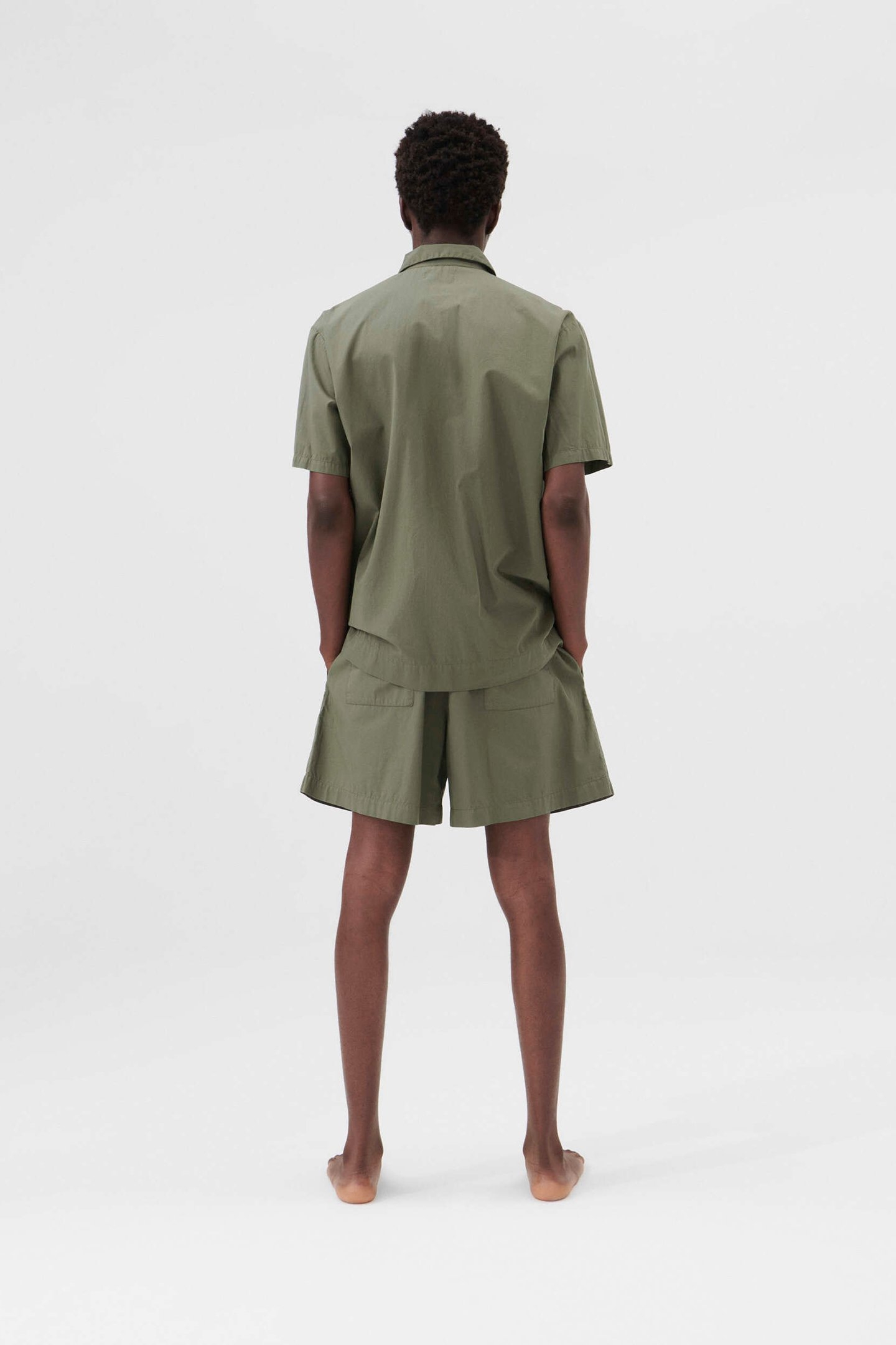 UNISEX POPLIN, PYJAMAS SHORTS WILLOW 3