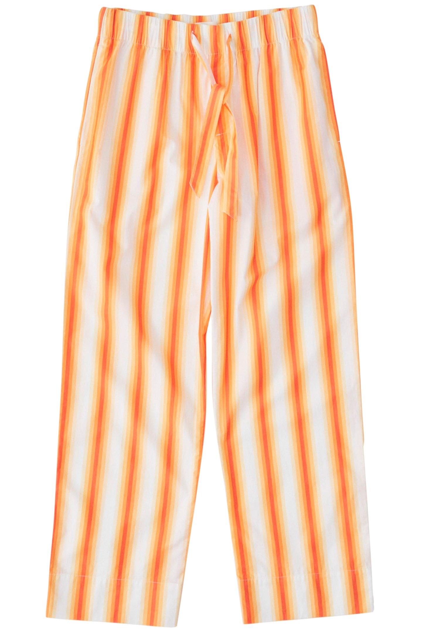 UNISEX POPLIN, PYJAMAS PANTS ORANGE MARQUEE 3