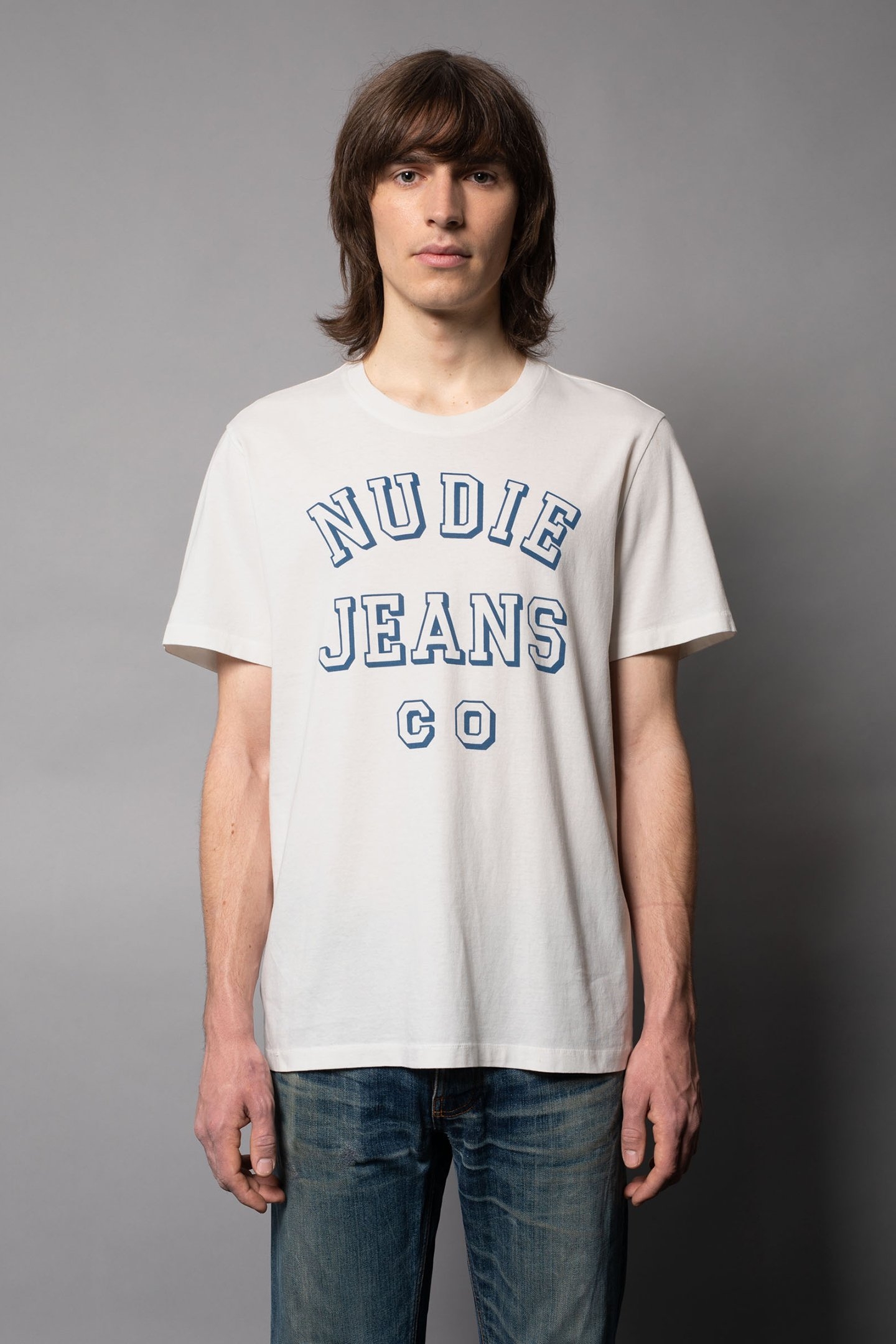 ROY NUDIE JEANS CO CHALK WHITE 1