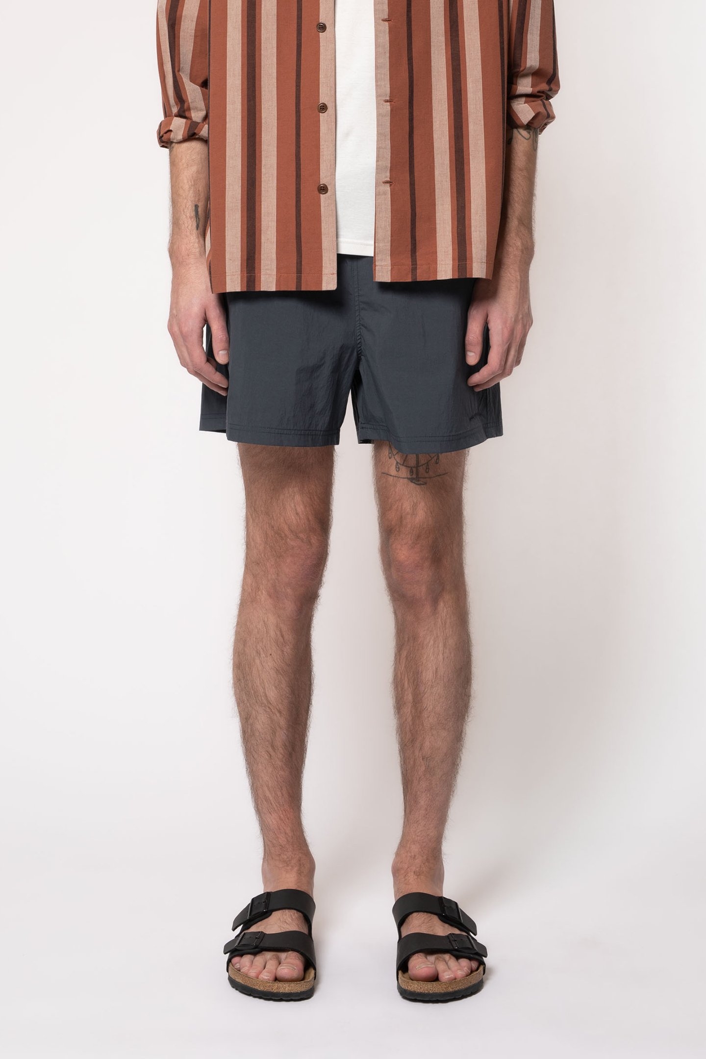 SWIM TRUNKS SOLID NAVY 1