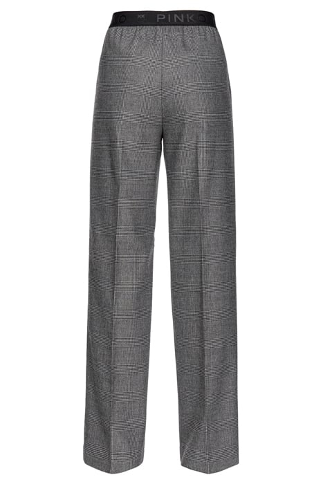 PALMA PANTALONE FLANELLA DISEG GREY/BLACK 5