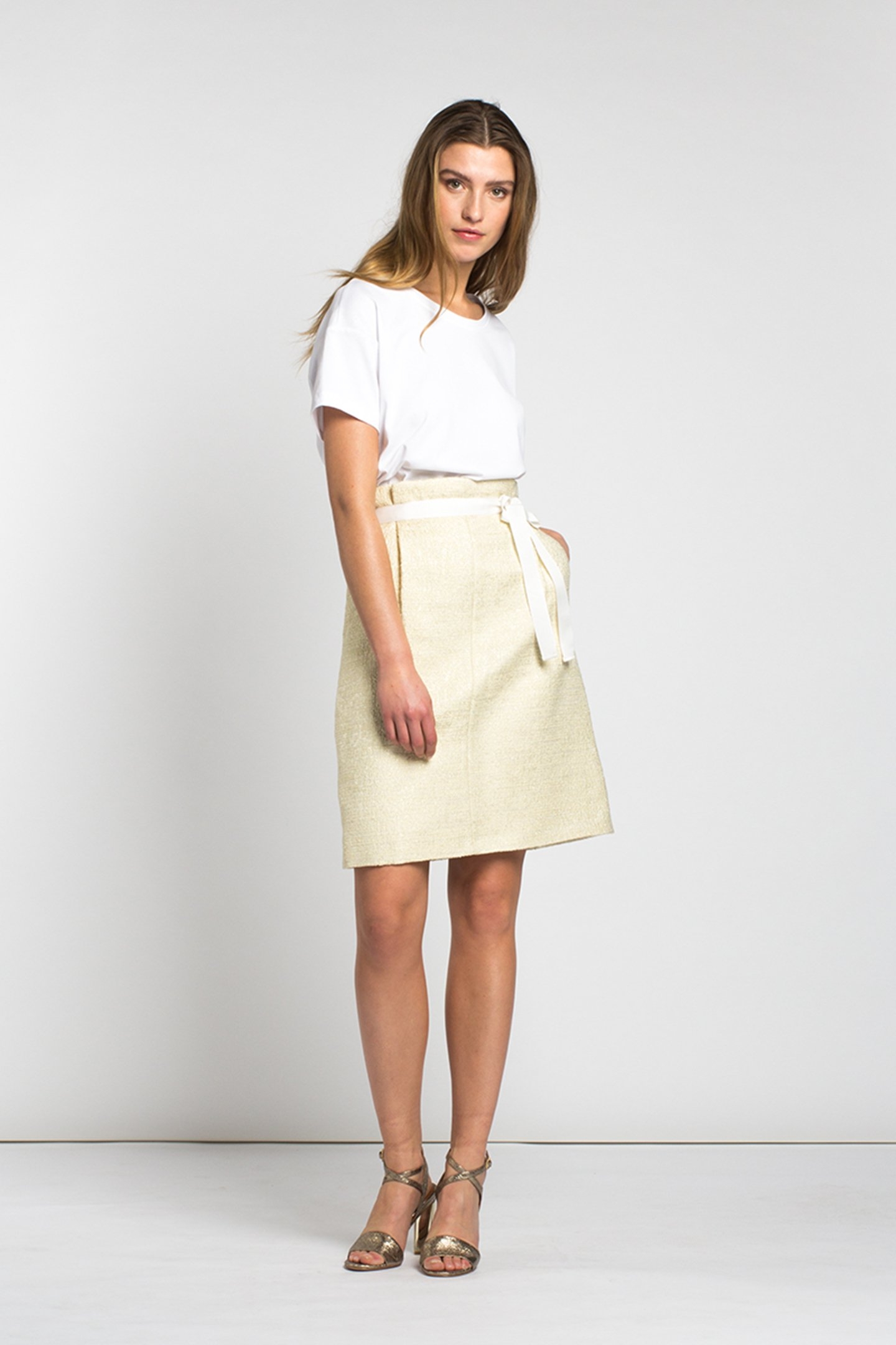 DRESS GOLD SPORT ECRU/GOUD 3