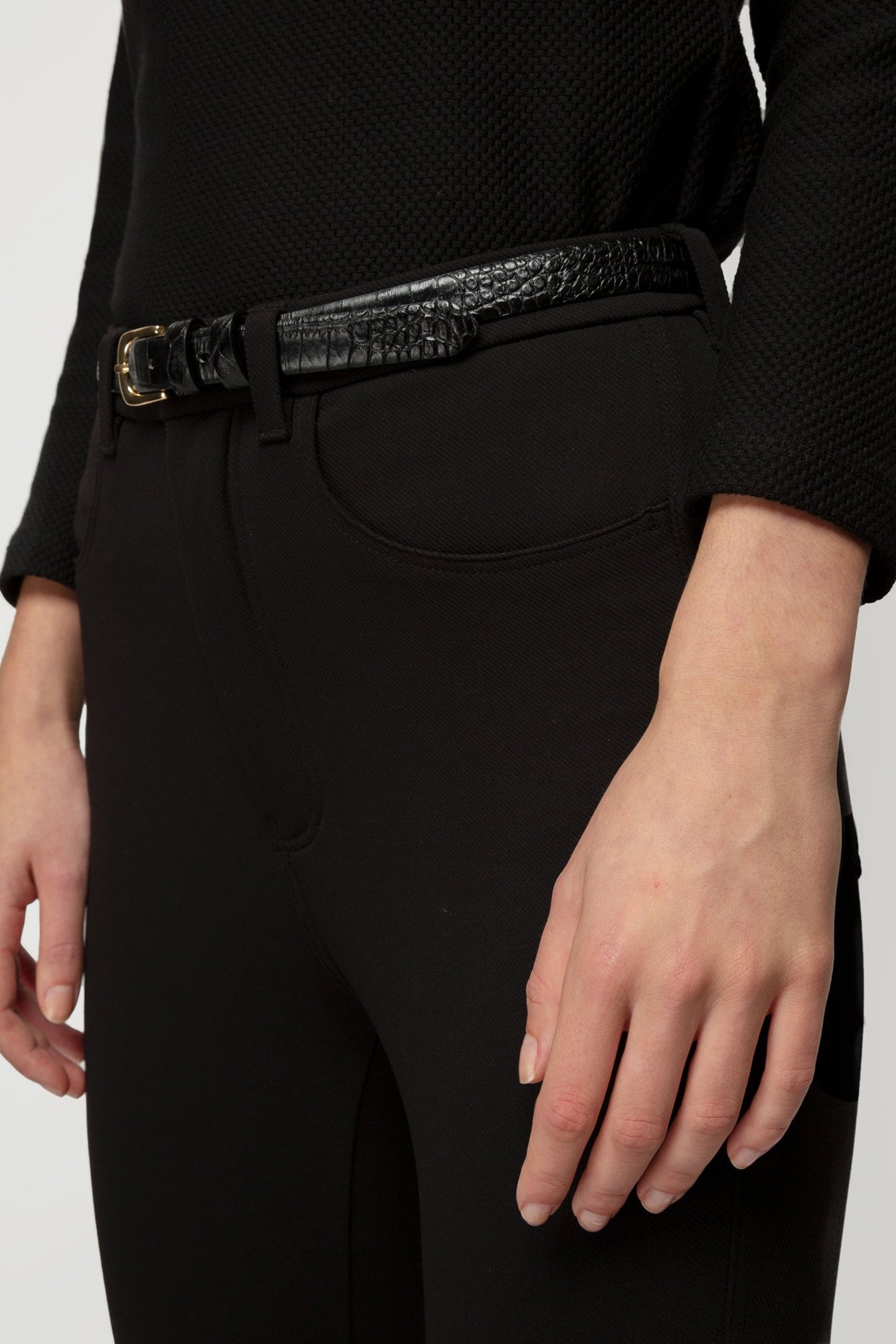 PANTS STRETCH SKINNY BLACK 5