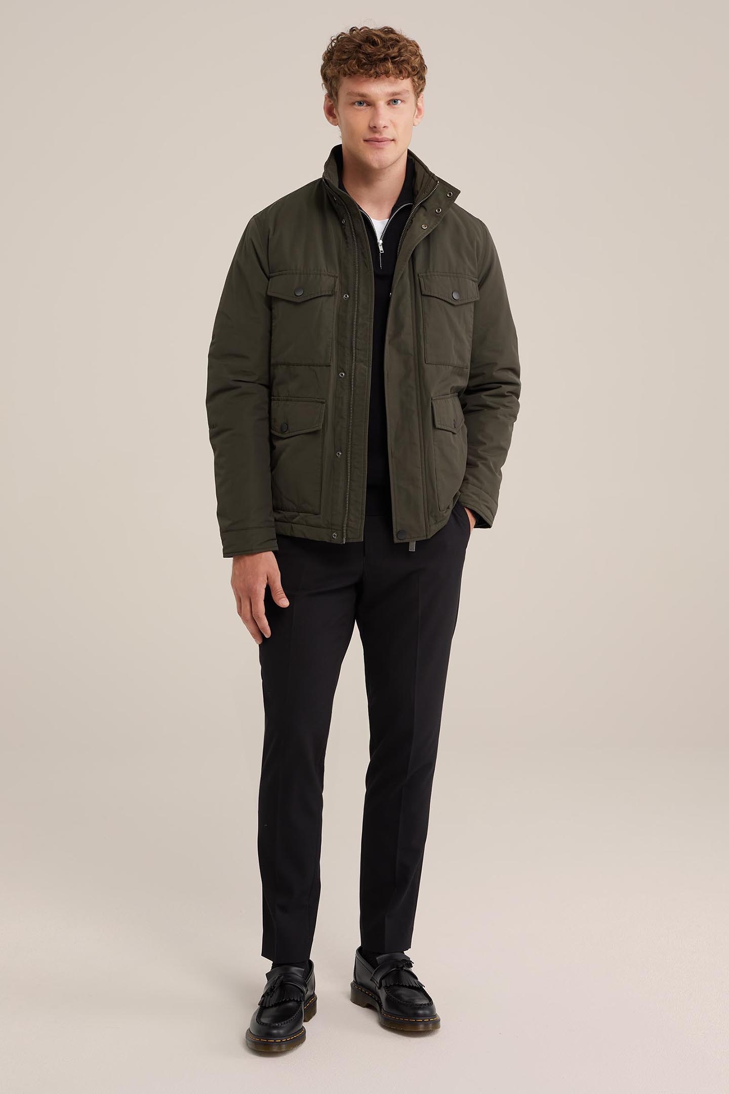 JACKET NORMAL LENGTH DARK GREEN 3